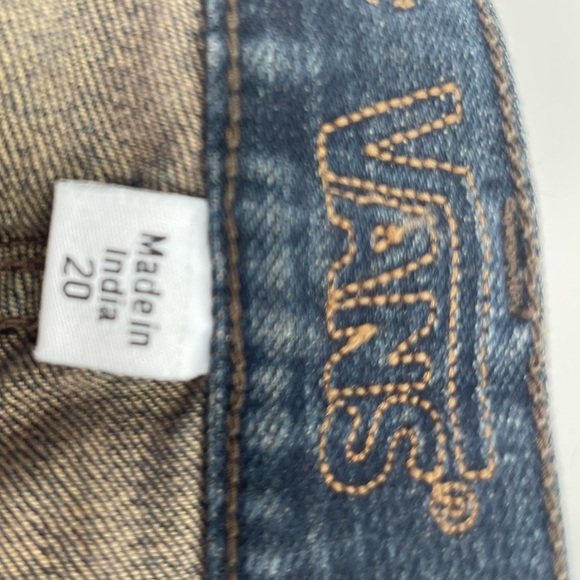 Vans Dark Wash Straight Leg Boys Size 20 - Picture 4 of 7